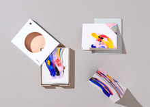 Load image into Gallery viewer, Rainbow Swirl Stationery Set (Boxed Set of 6)