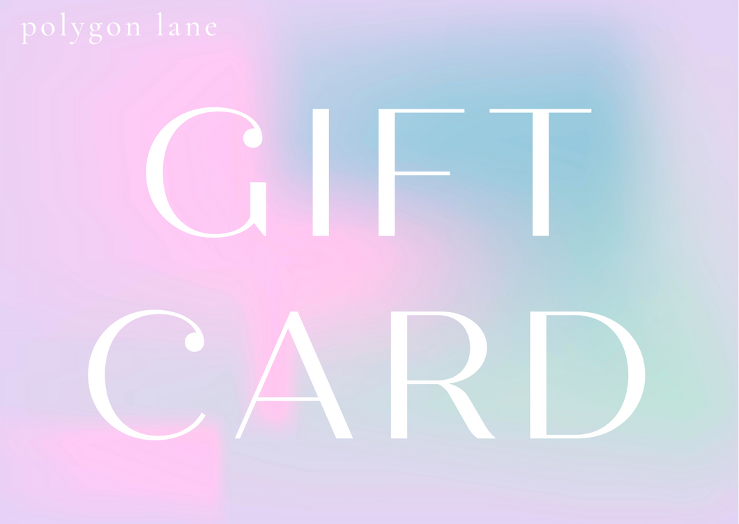 Polygon Lane Gift Card