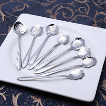 Load image into Gallery viewer, Flower Demitasse Spoons (8-Piece Set)
